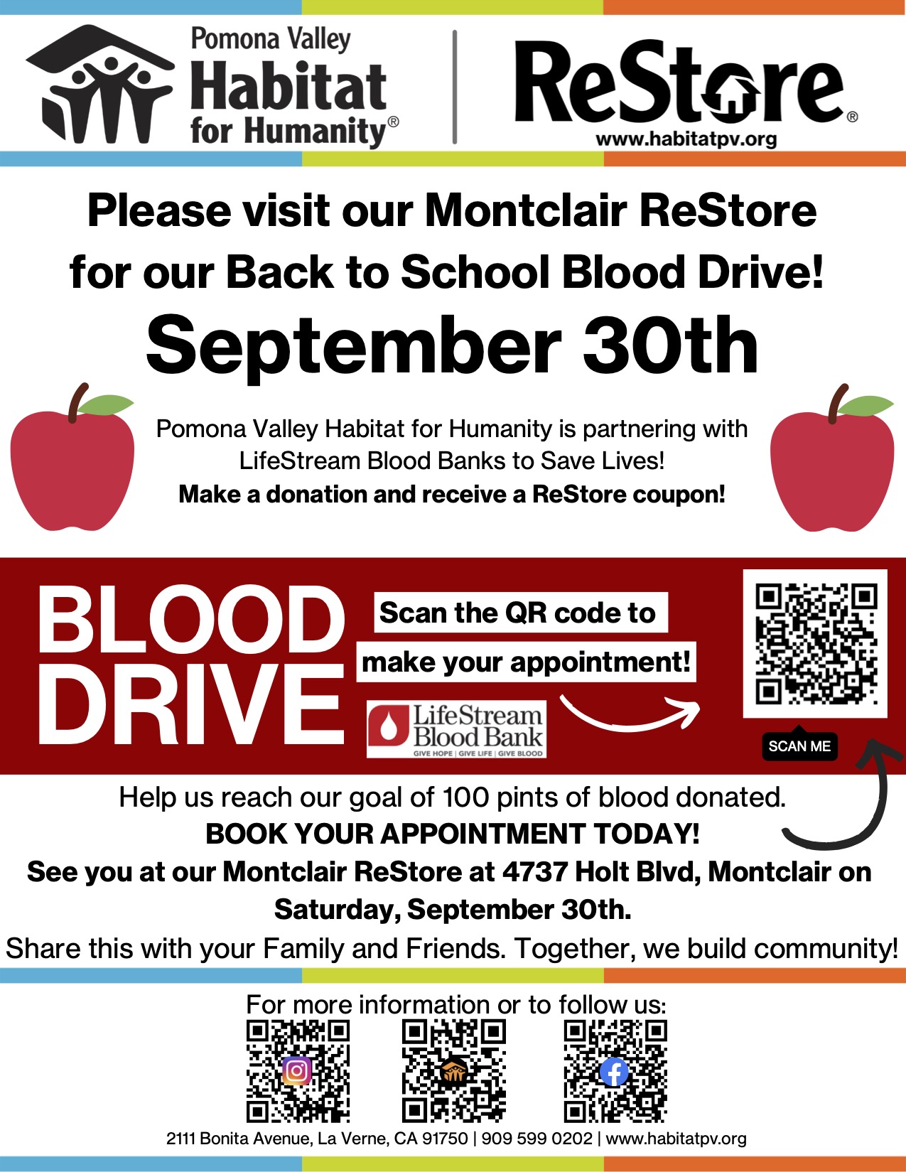 Back to School Blood Drive